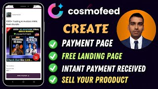 Cosmofeed payment page kaise banaye |✅ Cosmofeed landing page | create landing page screenshot 4