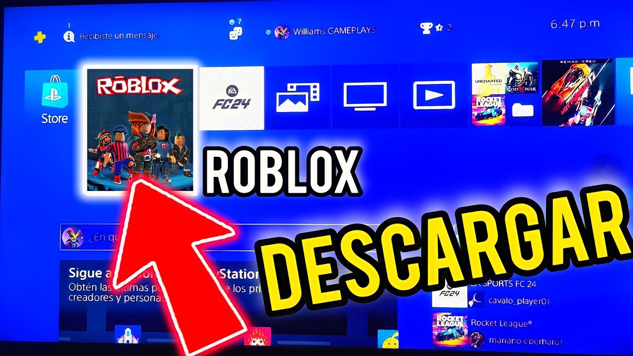 Como baixar Roblox pelo Ps4!#ps4 #playstation #roblox