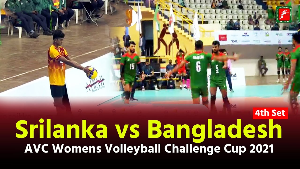 SriLanka VS Bangladesh | 4th Set |First Round | BVF |Asian Central Zone Men's Volleyball Match 2021