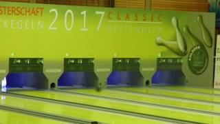 Sudden Victory und Schlussjubel bei der Team WM Kegeln Classic 2017 in Dettenheim