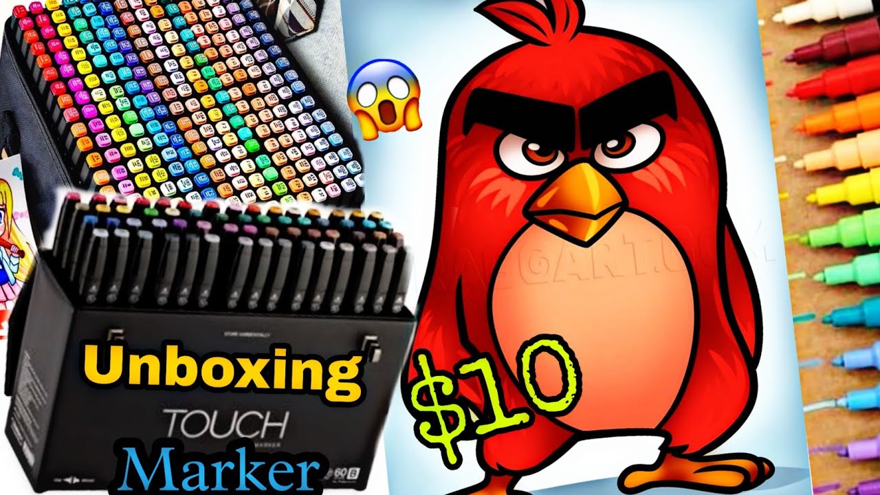 Unboxing 💲10 Touch Soft Head Superior Twin Marker 😍
