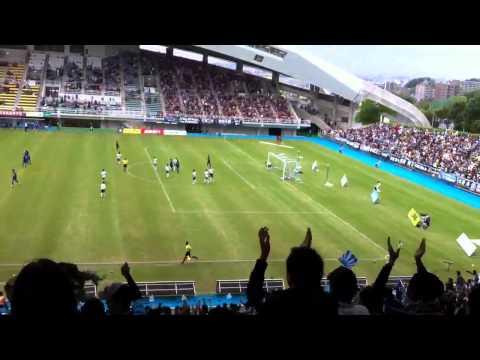 アビスパ福岡vs横浜FC 成岡ゴラッソ！