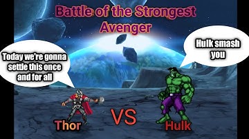 Thor VS Hulk in Jump Force Mugen