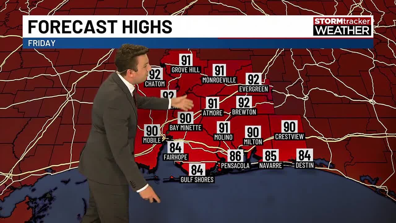 Storms linger for now, but drier and hotter days are ahead - YouTube