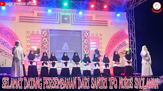 LAGU MARS SELAMAT DATANG (PERSEMBAHAN DARI SANTRI TPQ NURUS SHOLAWAH)