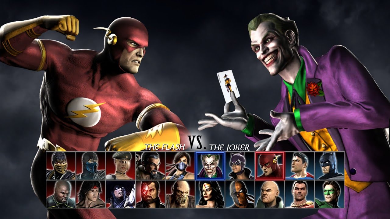 Игра За Flash В DC В Mortal Kombat Vs. DC Universe На PC В 2K.