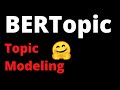 Topic modeling with bertopic  arxivdataset  nlp  data science  machine learning  huggingface