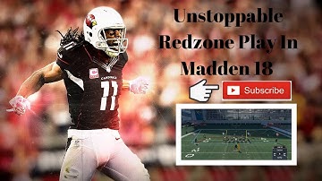 Best Madden 18 Redzone Money Play!! | Singleback Ace | Madden 18 Tips and Tricks