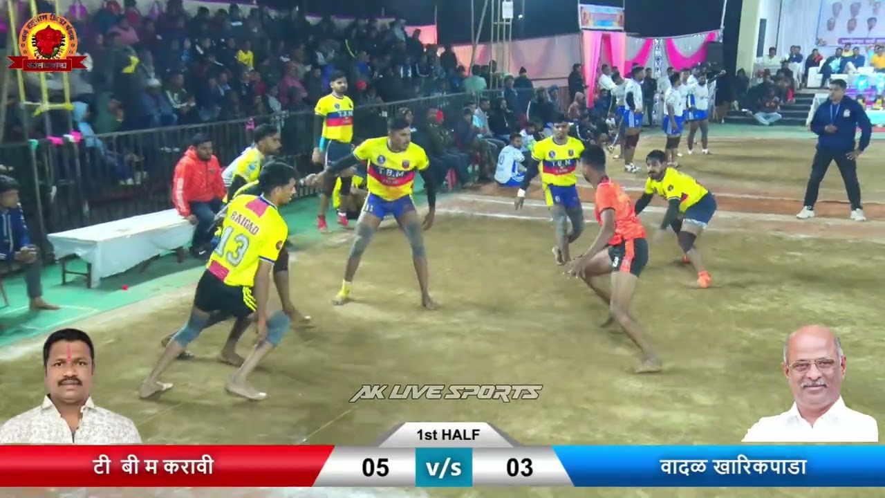 वादळ खारिकपाडा  vs  टी  बी म करावी