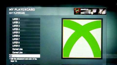 Call of Duty Black Ops: How to Make the Xbox Emblem