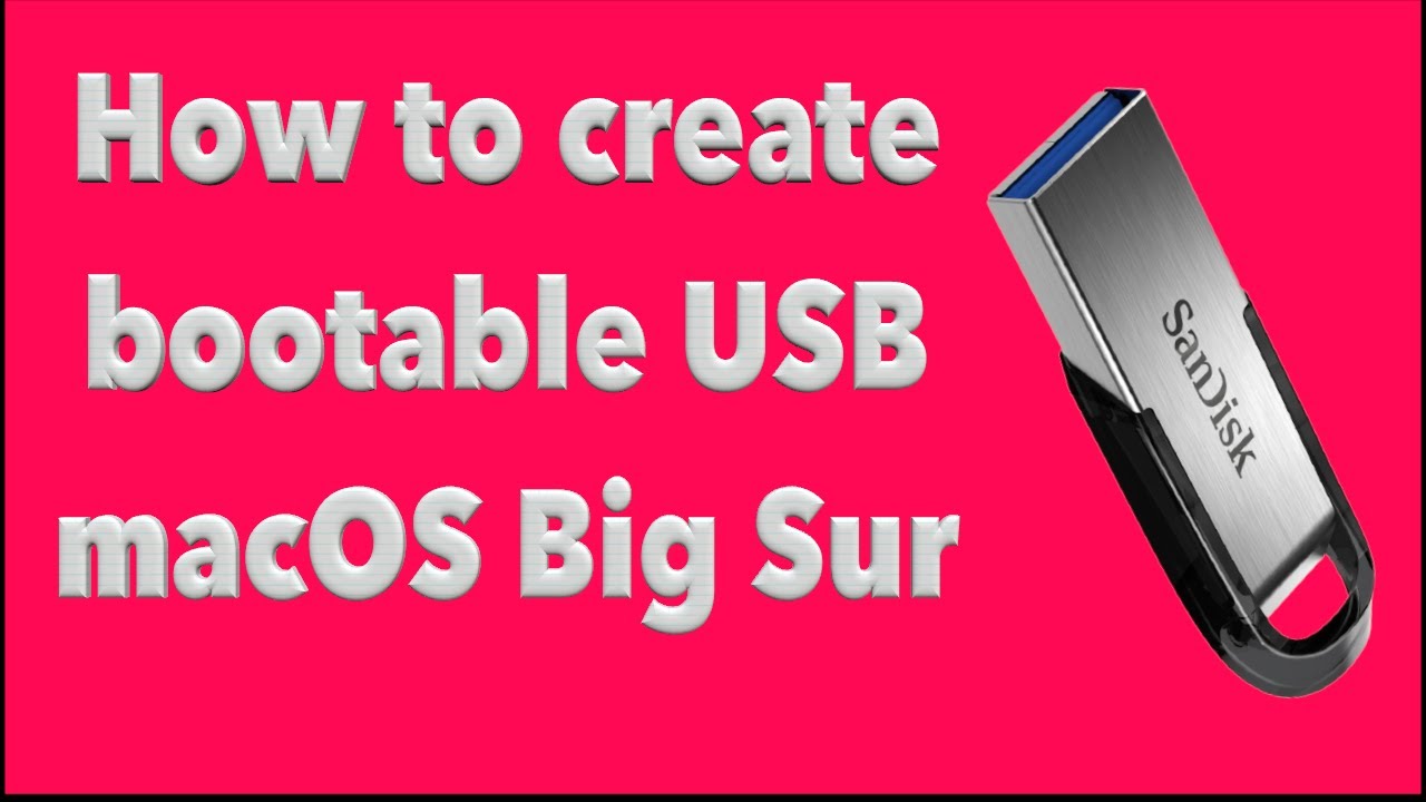 How to create bootable USB macOS Big Sur Malayalam - YouTube