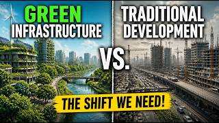 Green Infrastructure vs  Traditional Development: The Shift We Need!