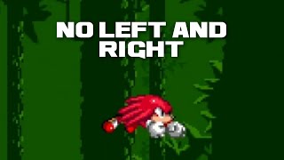 Sonic USB Online: (Almost) Every Level Without Pressing Left And Right As Knuckles