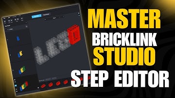 Master Bricklink STUDIO Step Editor: Build Professional LEGO Instructions