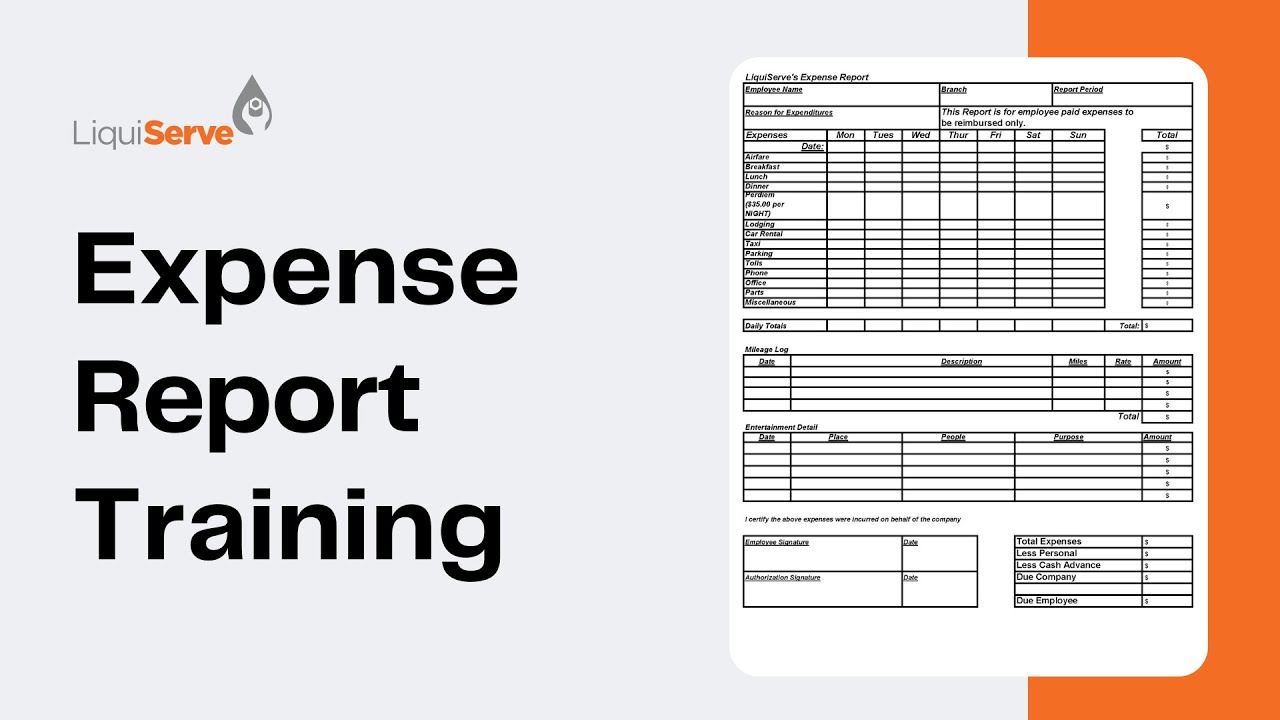 Simplifying Expense Reports