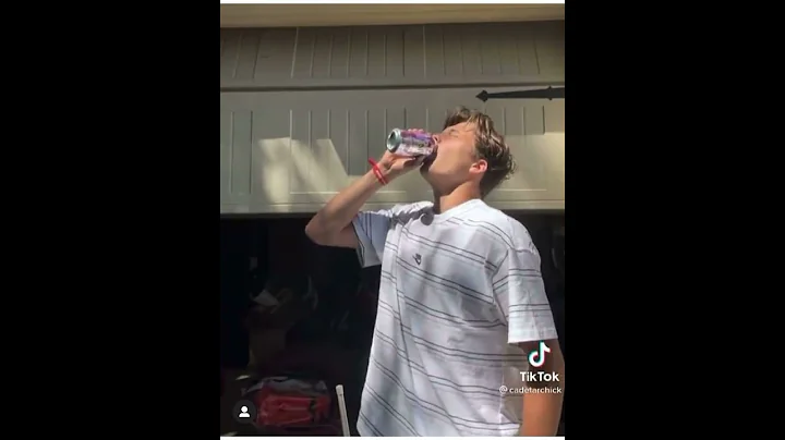 Guy Chugging Seltzer Water meme