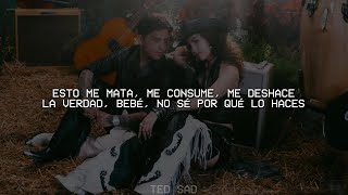 Christian Nodal, Estevie - Un Besito Más (Letra)