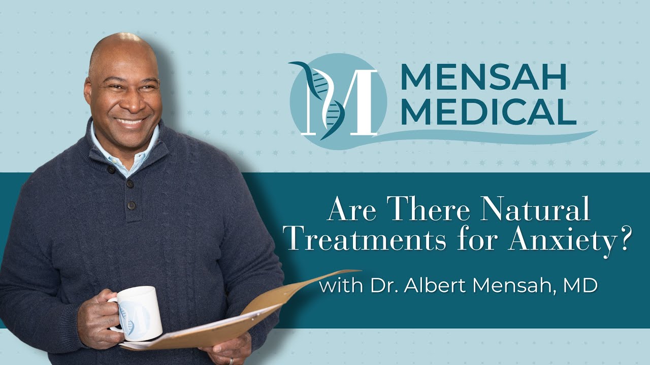 Natural Treatments for Anxiety 🌿 | Orthomolecular Medicine with Dr. Mensah ✨