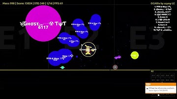 [Agar.io] Server Takeover #4 w/Jasmin (mine)