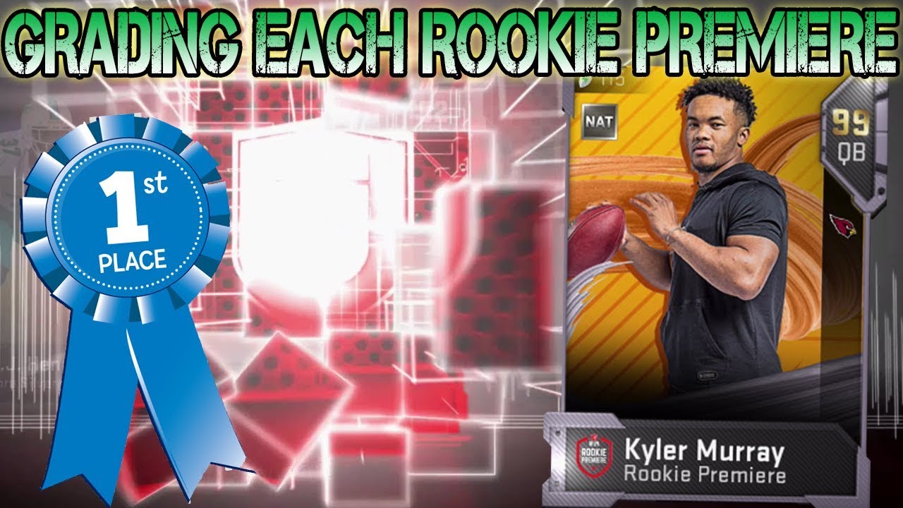 GRADING EACH ROOKIE PREMIERE FOR MADDEN 20 | WHO DO YOU PICK? - YouTube
