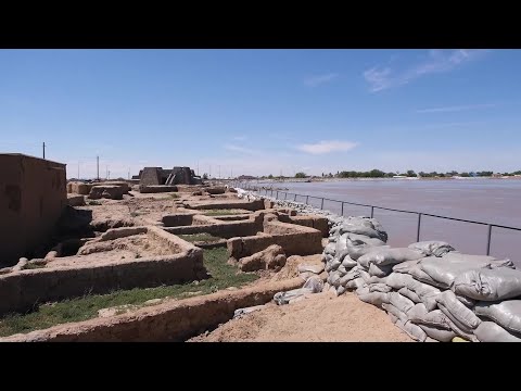 видео: Средневековое городище Сарайшык находится под угрозой затопления