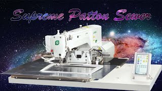 How to drew a new Patton in supreme Patton sewer machine.(SP-1010BS-M/XJ Patton sewer)