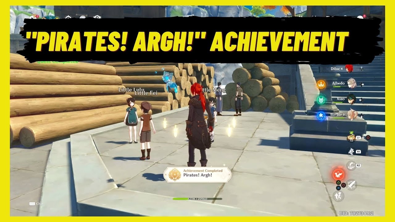 Genshin Impact How To Get The Achievements Pirates Argh Free Primogems YouTube