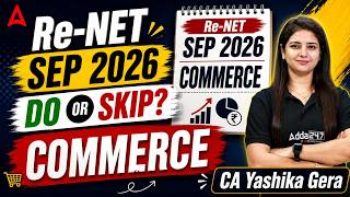 UGC NET Re Exam 2026 | UGC NET Commerce Re Exam Preparation Strategy By CA Yashika