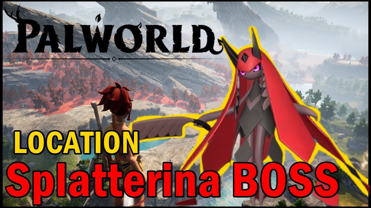Palworld Splatterina Boss Location Fundort