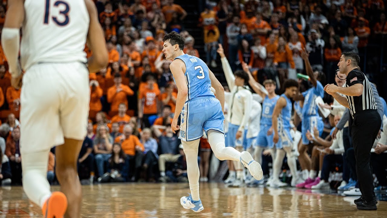 Video: Tar Heels Overcome Virginia In Charlottesville, 54-44 - Highlights