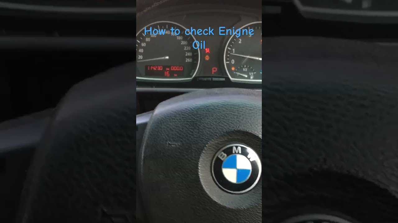 How To Check BMW X3 Engine Oil YouTube How To Check BMW X3 Engine Oil YouTube