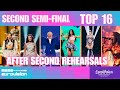 Eurovision 2024 -  Second Semi Final - Top 16 - After Second Rehearsals