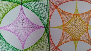 Maths art integrated project/coordinate geometry/5 designs