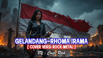 GELANDANGAN – H. Rhoma Irama | Hard Rock Cover | Versi Musik Milenial 2025 #CoverAI