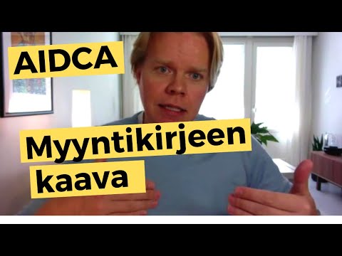 AIDCA: Yksinkertainen 5 askeleen kaava miten kirjoittaa hyvä myyntikirje