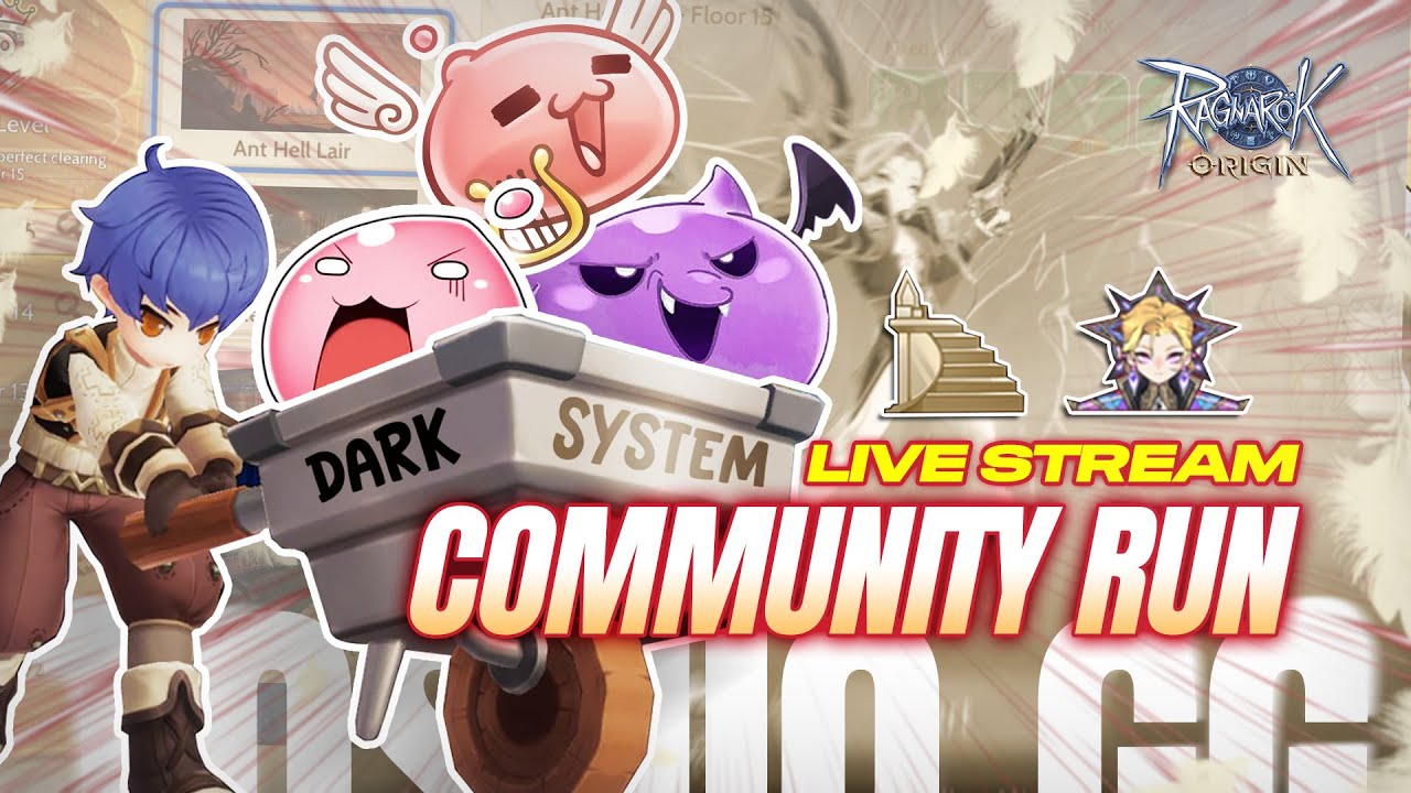 MONDAY COMMUNITY RUN | RAGNAROK ORIGIN - YouTube