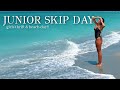 JUNIOR SKIP DAY!! || girls thrift &amp; beach funnn