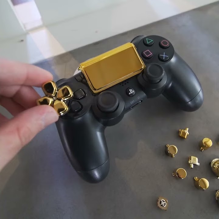 I Bought A PS4 Gold Button Set From Wish!!! | Wish Tiktok Reviews