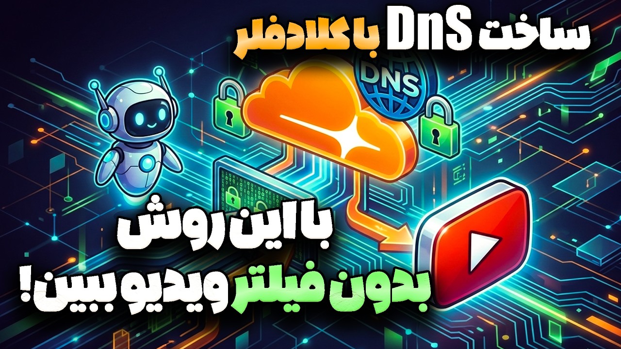 آموزش کامل راه اندازی Dns DoH بر روی کلادفلر ورکر و نحوه اتصال به آن! - تماشای یوتیوب بدون فیلتر!