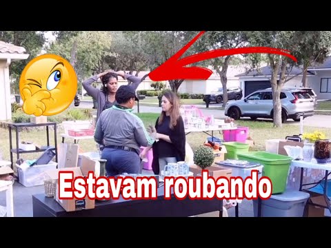 VENDA DE GARAGEM NOS EUA 🇺🇸 / Finalmente chegou o dia esperado 🤩