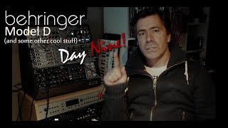 Behringer Model D - Day Nine (plus Mutable Instruments and Spitfire Audio)