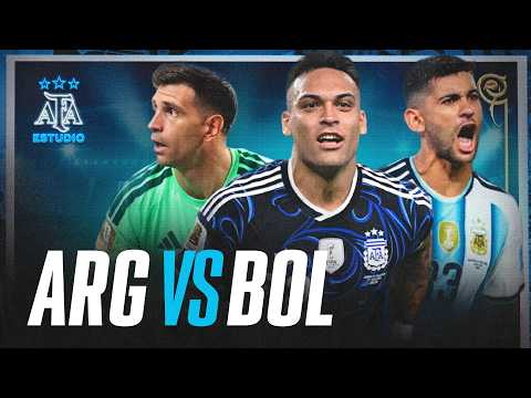 ARGENTINA vs BOLIVIA PARTIDO EN VIVO | RELATO del AMISTOSO FIFA en CÓRDOBA