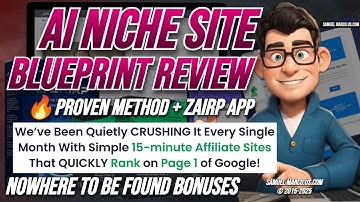 AI Niche Site Blueprint Review & Case Study 🔴 Full Walkthrough + Bonuses AI Niche Site Blueprint