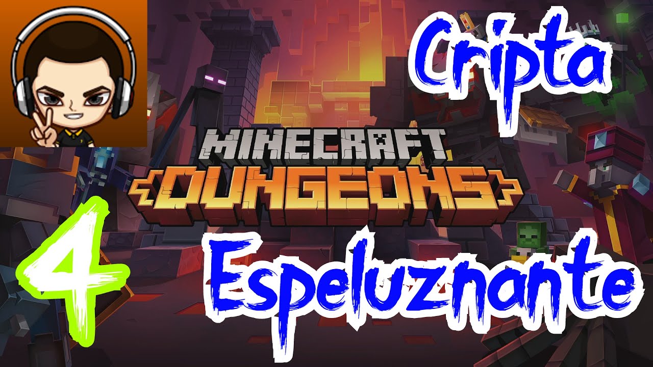 Cripta Espeluznante | Minecraft Dungeons gameplay español - YouTube