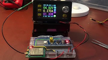 STM32 Blue Pill + Quectel BC95-G NB-IoT Power Consumption