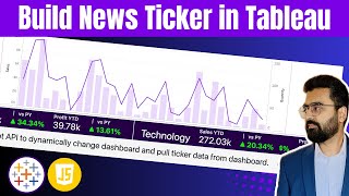 How to Build a News Ticker Portal with Tableau and JavaScript API Magic!