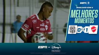 VILA NOVA VENCE PONTE PRETA PELA SĂRIE B EM PARTIDA COM VAR E EMOĂĂO NO FINAL | MELHORES MOMENTOS