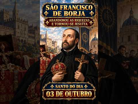 São Francisco de Borja: Abandonou as Riquezas e Tornou-se Jesuíta - Santo do Dia 03 de Outubro