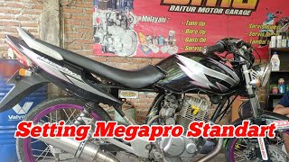 Setting bar bar // Megapro Standart Settingan Racing