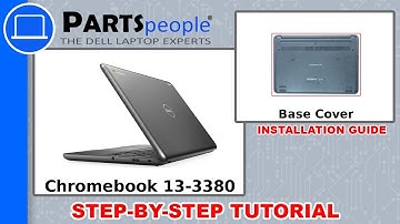 Dell Chromebook 13-3380 (P80G002) Base Cover How-To Video Tutorial